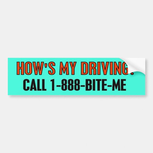 WIE MEIN FÄHRT? AUTOSTICKER