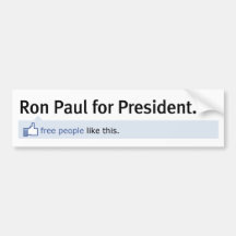 Wie Ron Paul-Autoaufkleber
