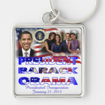 Wiederwahl Präsidenten-Barack Obama Schlüsselanhänger