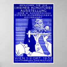 Wien-Bäcker-Ausstellungs-Plakat 1932