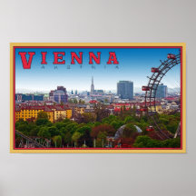 Wien - Stadtbild Plakatdrucke