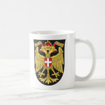 Wien-Wappen des 19. Jahrhunderts Kaffee Tasse