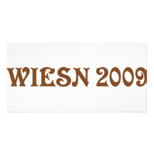 wiesn Ikone 2009 Photo Grußkarte