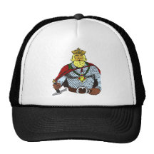 Wikinger König Anführer viking king leader Trucker Cap