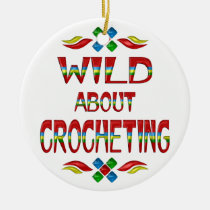 Wild über das Häkeln ornaments