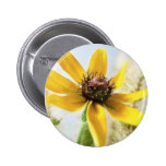 Wildblume-Blumenstrauß - schwarzes mit Augen Susan Anstecknadel
