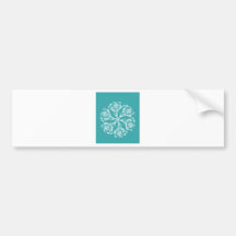wilde Rosen 1.png Auto Aufkleber
