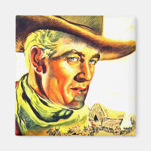 Wilder Westcowboy-Magnet