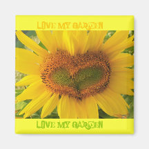 WILDES HERZ, Liebe mein Garten. Magnets