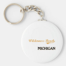 Wildnis-Strand-Michigan-Klassiker Schlüsselband
