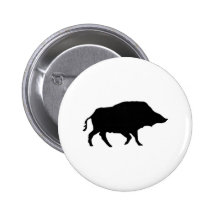 Wildschwein Anstecknadelbuttons