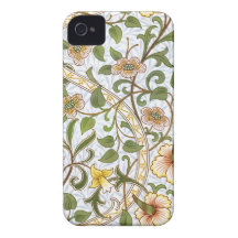 William Morris-Narzissen-Muster iPhone 4 Fall iPhone 4 Hülle