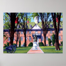 Williamsburg Virginia William und Mary-Uni Posterdrucke