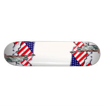 Willkommen in die USA Personalisiertes Skatedeck