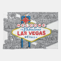 Willkommen nach fabelhaftes Las Vegas Handtücher