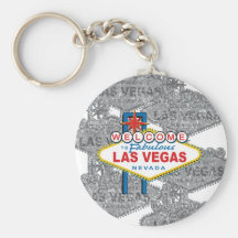 Willkommen nach fabelhaftes Las Vegas Schlüsselanhänger
