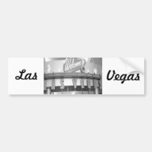Willkommen nach Las Vegas Vintag Autoaufkleber