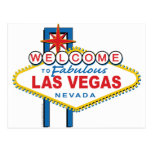 Willkommen-zu-Las-Vegas Postkarte