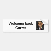 Willkommen zurück Carter Auto Sticker