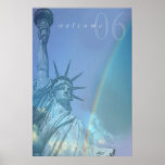Willkommenes Freiheits-Plakat
