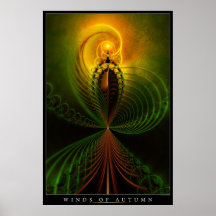 Winde des Herbstes Poster
