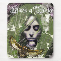 Winde des Winter-10. Jahrestages Mousepad