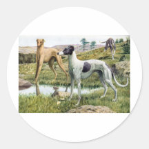 Windhund Sticker