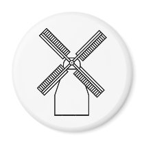 Windmühlen-Magnet magnete