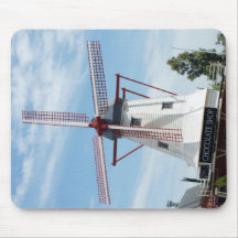 Windmühlen-Schokoladen-Geschäft Mauspads