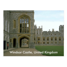 Windsor Schloss, Vereinigtes Königreich Postkarte