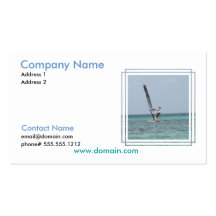 Windsurfing Grundlagen-Visitenkarte