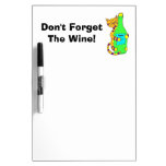 Winey Katze "vergessen nicht den Wein! " Memoboards