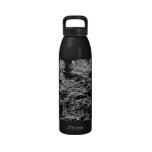 "Winter-abstrakte" Wasser-Flasche Wasserflasche