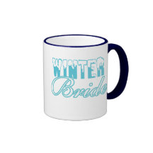 Winter-Braut-Hochzeit Kaffee Tassen