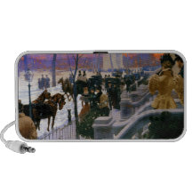 Winter-Hochzeit in Washington-Quadrat iPod Lautsprecher