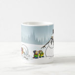 Winter-Märchenland-Becher Kaffeetassen