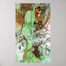 Winter, Mucha Plakate