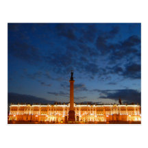Winter-Palast Postkarte