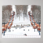 Winter-Sport-Ski fahrende Wand-Kunst Plakatdrucke
