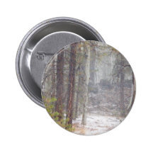 Winter-Weg Anstecknadelbuttons