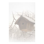 WinterBirdhouse Bedrucktes Büropapier
