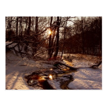 Wintertag Postkarte
