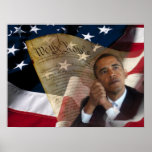 Wir die Leute… Barack Obama u. die Konstitution Plakatdrucke