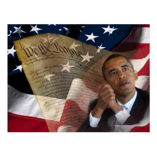 Wir die Leute… Barack Obama u. die Konstitution Postkarten