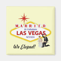 Wir Eloped! Verheiratet in Las- Vegasmagneten