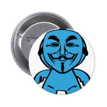 Wir sind anonym anstecknadelbutton