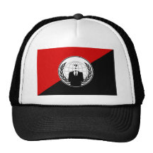 Wir sind anonyme Anarchisten-Flagge Kultmütze