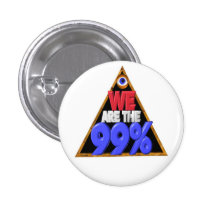 Wir sind der 99% Occupy Wall Streetprotest Button