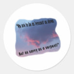 Wir sollen wie Tauben so unschuldig sein Sticker