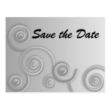 Wirbel Save the Date Postkarten
